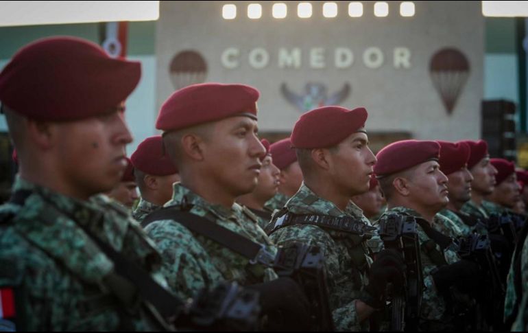 Hoy lunes 19 de febrero del 2024 se conmemora el día del Ejército Mexicano. SUN/ARCHIVO