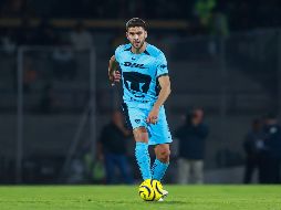 El técnico Gustavo Lema no podrá contar con Lisandro Magallán. /IMAGO