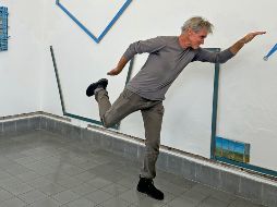 Davis Birks reconstruye paisajes y colores que han estado presentes en su labor artística. ESPECIAL