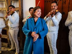 Xóchitl Gálvez, abanderada presidencial de la oposición, estuvo ayer en la Hacienda El Refugio, ubicada en el municipio de Tala, en donde participó en el evento “Voces de la Emergencia Cultural”. EL INFORMADOR/A. Navarro