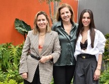 Sofía Álvarez del Castillo, Julia González y Majo Hernández. GENTE BIEN JALISCO/ Marifer Rached
