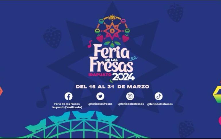 La Feria de las Fresas de Irapuato presume a un artista internacional de talla mundial. ESPECIAL / X: @feriadlasfresas
