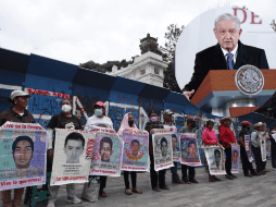 El caso de los jóvenes de la escuela rural de Ayotzinapa, desaparecidos el 26 de septiembre de 2014, es uno de los grandes pendientes de López Obrador. ESPECIAL/ SUN.