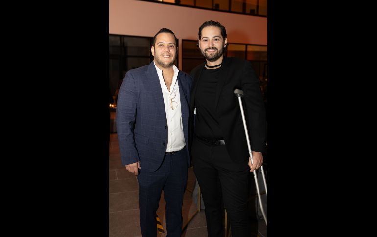 Alejandro Albornoz y Luis Fernando López. GENTE BIEN JALISCO/ Christian Pérez