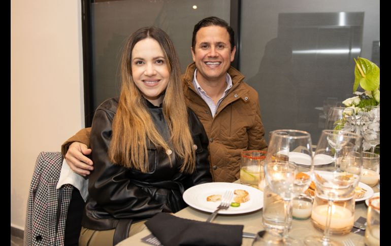 Clarisa Camarena y Daniel Bayardo. GENTE BIEN JALISCO/ Christian Pérez