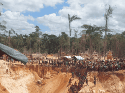 En redes sociales circulan vídeos que dan cuenta de la gran depresión producida en el sitio. X/@NTelemicro5