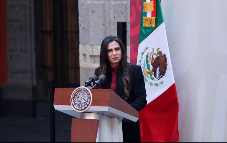 /Ana Gabriela Guevara, presidente de la Comisión Nacional de Cultura Física y Deporte. IMAGO7/ M. Contreras