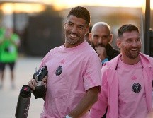 Suárez se reencuentra con viejos conocidos como Messi, Busquets y Jordi Alba. AP/R. Blackwell