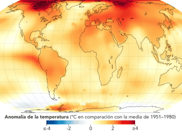 Este es un análisis de los principales factores que los investigadores consideraron para explicar el calor récord. ESPECIAL / NASA