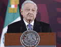 En la mañanera de hoy en Palacio Nacional, López Obrador dijo que esos señalamientos son falsos y una calumnia del diario estadounidense. SUN / F. Rojas