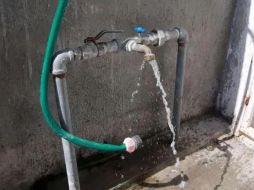 La suspensión del suministro de agua se debe a la necesaria sustitución de un entronque de ocho pulgadas. EL INFORMADOR/ ARCHIVO.