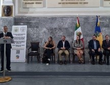 Alfonso Gómez asumió la presidencia del organismo en el antiguo Congreso del Estado ubicado en Palacio de Gobierno. ESPECIAL