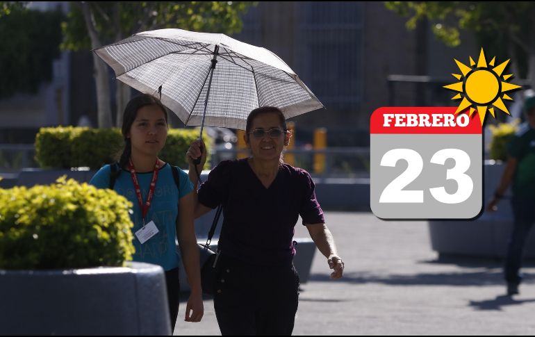 Se pide seguir tomando precauciones por la incidencia del índice UV entre las 12:00 y 14:00 horas, ya que se encontrará en niveles altos. EL INFORMADOR / ARCHIVO