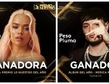 Esta es la lista completa de ganadores de la ceremonia de entrega de los premios Lo nuestro 2024. ESPECIAL / X: @premiolonuestro