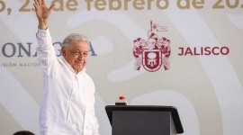 Inaugura López Obrador acueducto El Salto - Calderón; recibirá GDL más agua