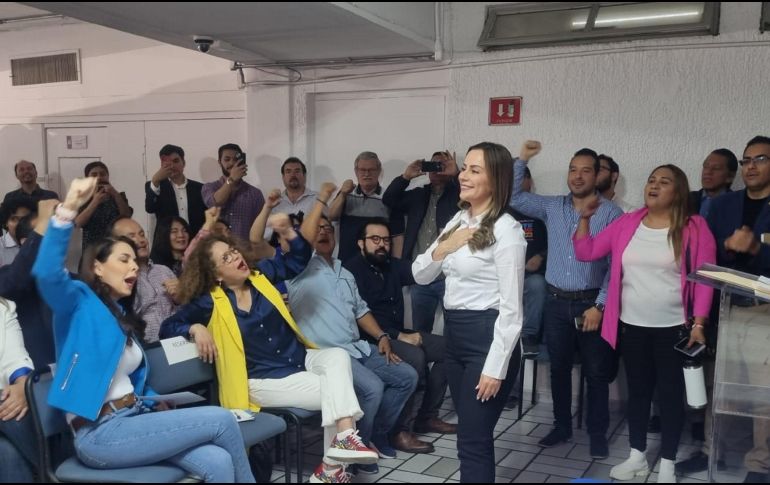 Dijo que el principal reto que tendrá será lograr construir comunidad, porque eso ayudará a obtener la preferencia en las votaciones del 2 de junio. EL INFORMADOR / J. VELAZCO