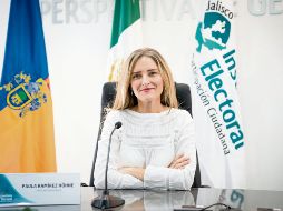 Paula Ramírez, consejera presidenta del IEPC, encabeza un equipo de cinco mil personas que trabajan en el proceso electora. ESPECIAL