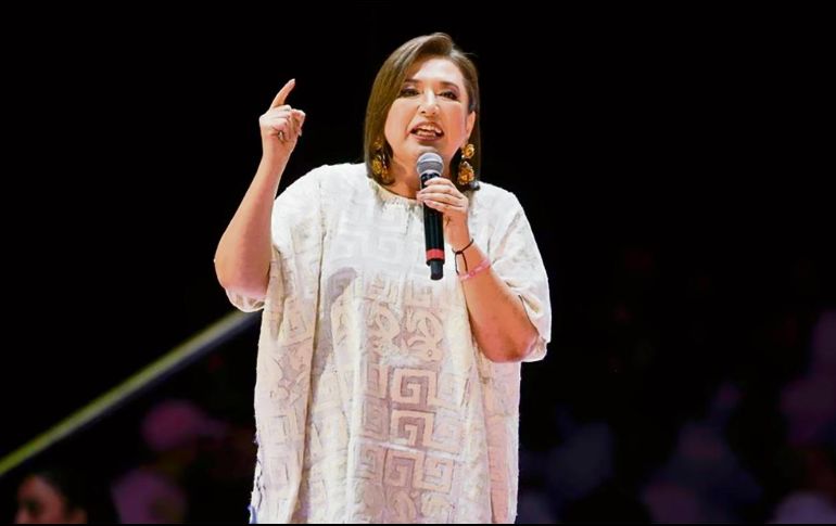 La candidata opositora indicó en su cuenta de X, a través de un video, que conservará los mensajes positivos que ha recibido en los últimos días. ESPECIAL