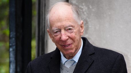 El banquero, filántropo e inversor británico Jacob Rothschild, de la conocida dinastía Rothschild, ha fallecido a los 87 años. AFP / ARCHIVO