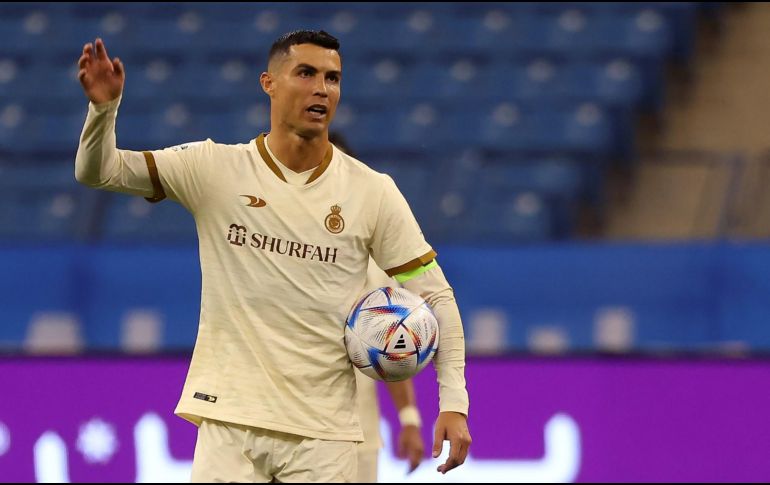 Cristiano Ronaldo habría respondido con un gesto despectivo a la afición del Al Shabab, que le previamente le había abucheado y gritado 
