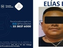 Elías “E” fue vinculado a proceso, informó este lunes la Fiscalía de Jalisco. ESPECIAL/Fiscalía de Jalisco