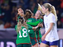 Las mexicanas tuvieron una noche efectiva que rompió una mala rancha con las estadounidenses. IMAGO7/E. Sánchez