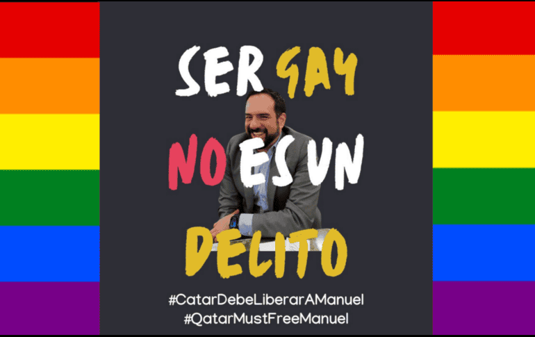 El comité Manuel Guerrero acusó que el mexicano se encuentra en una cárcel ubicada en la ciudad catarí de Doha, donde le han negado el tratamiento antirretroviral. ESPECIAL