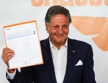 El ahora candidato reconoció que será una elección complicada, debido a la presencia de los partidos de oposición en el municipio.  EL INFORMADOR / H. FIGUEROA