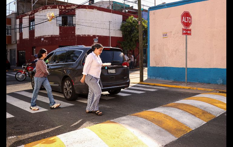 Son más de 320 señalamientos viales instalados entre las calles José María Vigil, Frías, San Felipe y Bernardo Balbuena. H. Figueroa.