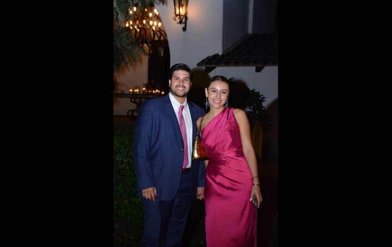 Rodrigo Gorjon y Pilar Reinoso. GENTE BIEN JALISCO/ Marifer Rached