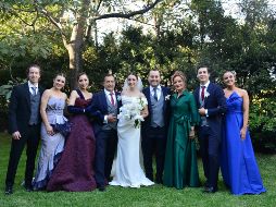 Gerardo Rickmann, Inés Macías, Andrés Macías, Mónica Barragán, Andrea  Macías, Enrique Rivera, Ma. Dolores Pérez, Juan Andrés Macías y Jimena Rivas. GENTE BIEN JALISCO/ Marifer Rached