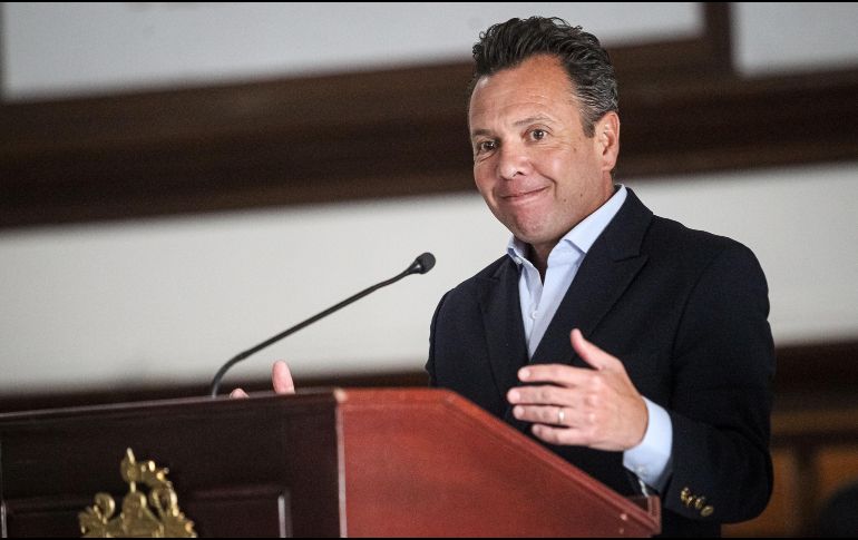 Pablo Lemus propone Escuelas de Tiempo Completo, la remodelación de todas las escuelas de educación básica en los primeros tres años de gobierno, así como la digitalización del aprendizaje con entrega tabletas y computadoras. EL INFORMADOR / ARCHIVO