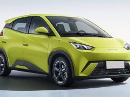 El BYD Dolphin Mini, también conocido como Seagull en otros lugares, es un hatchback compacto de 3.78 metros de longitud. ESPECIAL/ BYD Autos México