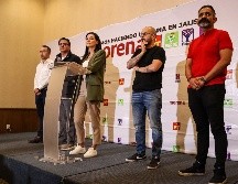 Marilyn Gómez Pozos, explicó que en el primer evento se realizará en la Plaza de la Liberación donde encabezará el arranque de la campaña de Claudia Delgadillo. EL INFORMADOR / ARCHIVO