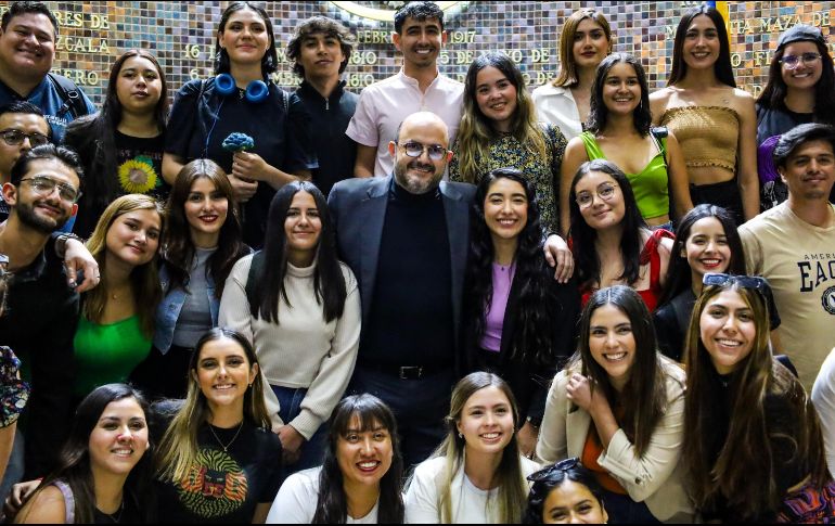 Raúl Flores, presidente de Coparmex, dijo que es necesario que haya más jóvenes mejor preparados y que atiendan las demandas del sector empresarial. EL INFORMADOR/A. NAVARRO