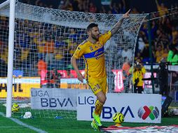 André-Pierre Gignac no fue titular, pero salió de la banca para darle rumbo a los Tigres. IMAGO7