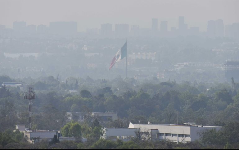 Ayer la Zona Metropolitana del Valle de México presentó un índice de calidad del aire de mala a muy mala. SUN/E. Castañeda