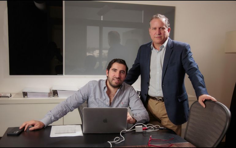 Luis Montes de Oca y Sergio O’Farrill. CORTESÍA ELITE LAST MILE INDUSTRIAL PARKS