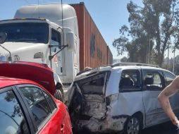 Al sitio acudió personal de Protección Civil de Guadalajara y Zapopan. ESPECIAL/ Protección Civil