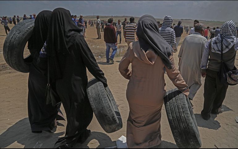 Miles de palestinos han sido desplazados y obligados a abandonar sus hogares. EFE/ARCHIVO