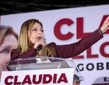 Delgadillo señaló que trabajará de la mano de Claudia Sheinbaum para edificar lo que llamó el segundo piso de la Cuarta Transformación. EL INFORMADOR/H. Figueroa
