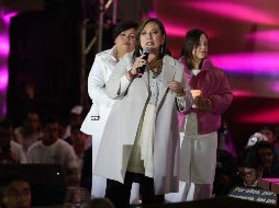 La candidata presidencial opositora ofreció regresar a soldados y marinos sus cuarteles y nombrar un mando civil al frente de la Guardia Nacional. SUN/B. Fregoso