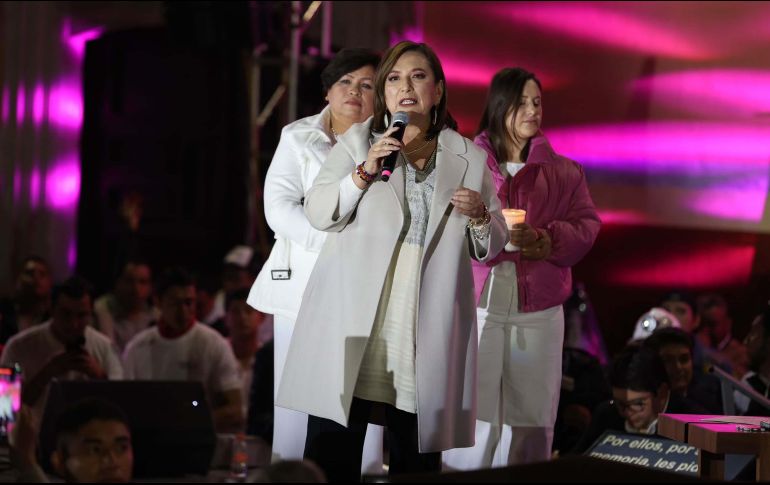 La candidata presidencial opositora ofreció regresar a soldados y marinos sus cuarteles y nombrar un mando civil al frente de la Guardia Nacional. SUN/B. Fregoso