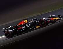 Max Verstappen, en los entrenamientos antes del GP de Bahrein. EFE / A. Haider