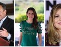 Pablo Lemus, Laura Haro y Claudia Delgadillo van por la gubernatura de Jalisco. EL INFORMADOR/ ARCHIVO