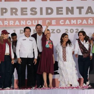 Claudia Delgadillo destaca propuesta de tren Guadalajara-Querétaro-México en arranque de campaña de Sheinbaum
