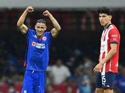 El ex del Rebaño llegó a este duelo con un total de dos goles frente a Chivas desde que inició su etapa con Cruz Azul. IMAGO7.