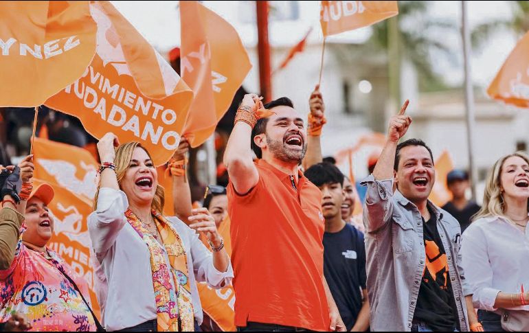 Jorge Álvarez Máynez visitó el poblado de Miguel Alemán, en Sonora. ESPECIAL