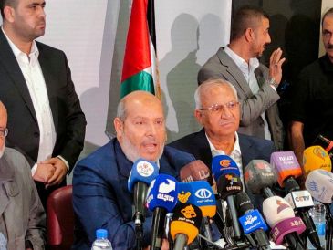 En esta ocasión, el equipo negociador de Hamás está encabezado por el número dos de esa organización palestina, Jalil al Hayya. EFE/ARCHIVO