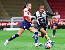 A pesar de la ausencia de Alicia Cervantes, las rojiblancas aprovecharon las debilidades defensivas del Necaxa para conseguir la victoria. IMAGO7/ Juan Carlos Cubeyro